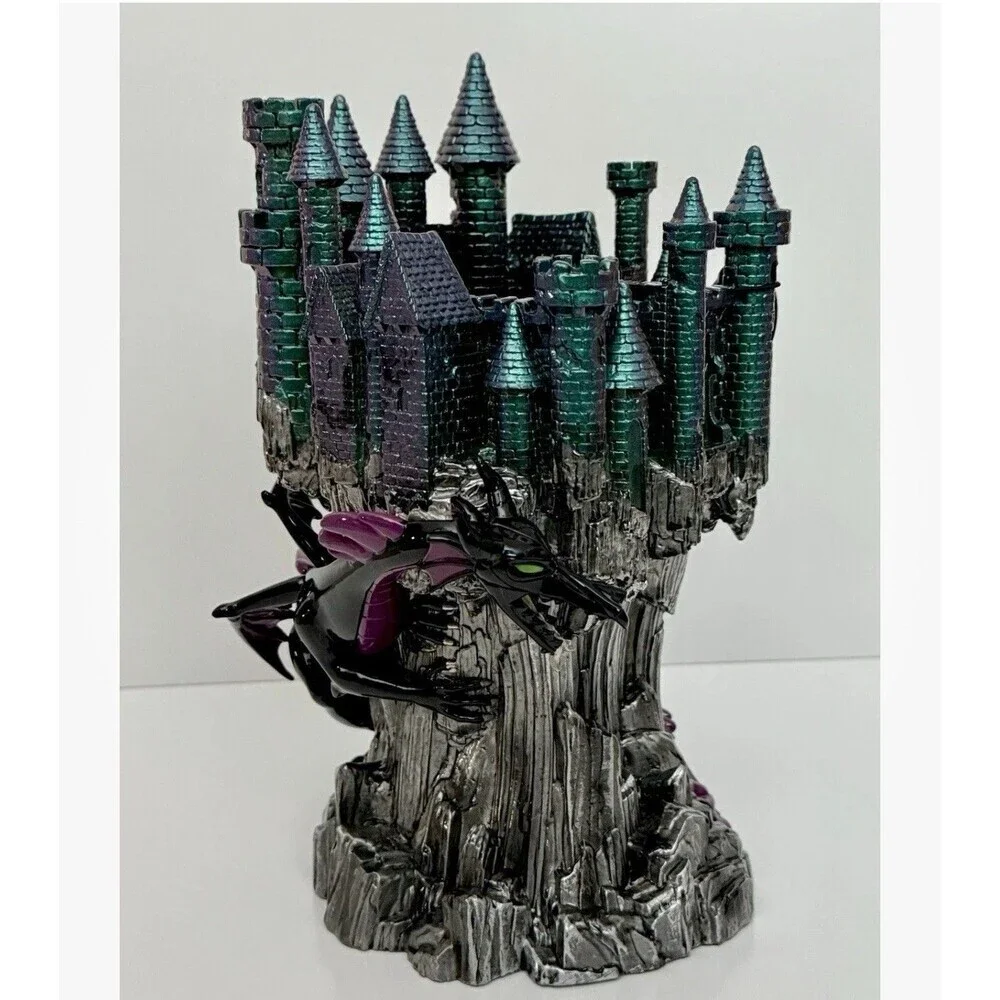 Bath & Body Works Disney Villain MALEFICENT DRAGON CASTLE PEDESTAL Candle Holder